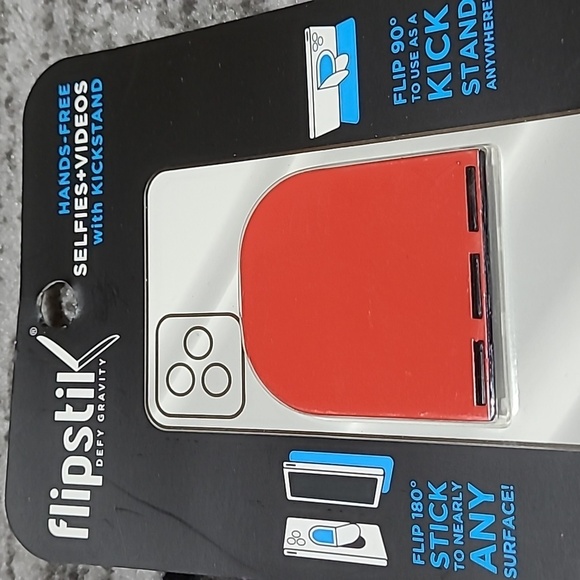 FLIPSTIK DEFY GRAVITY CELL PHONE RED STICK & KICK STAND PRICE FIRM - Picture 2 of 11